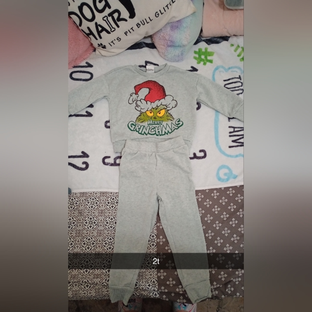 Toddler Grinch outfit